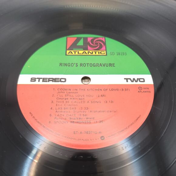 Ringo Starr Rotogravure Vinyl Record 1976 - Picture 6 of 6